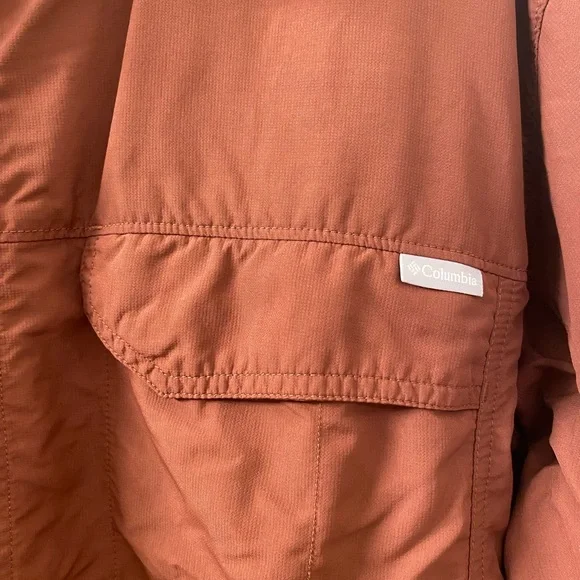 Columbia Omni Shade Vented Shirt Rust XXL - Picture 3 of 7